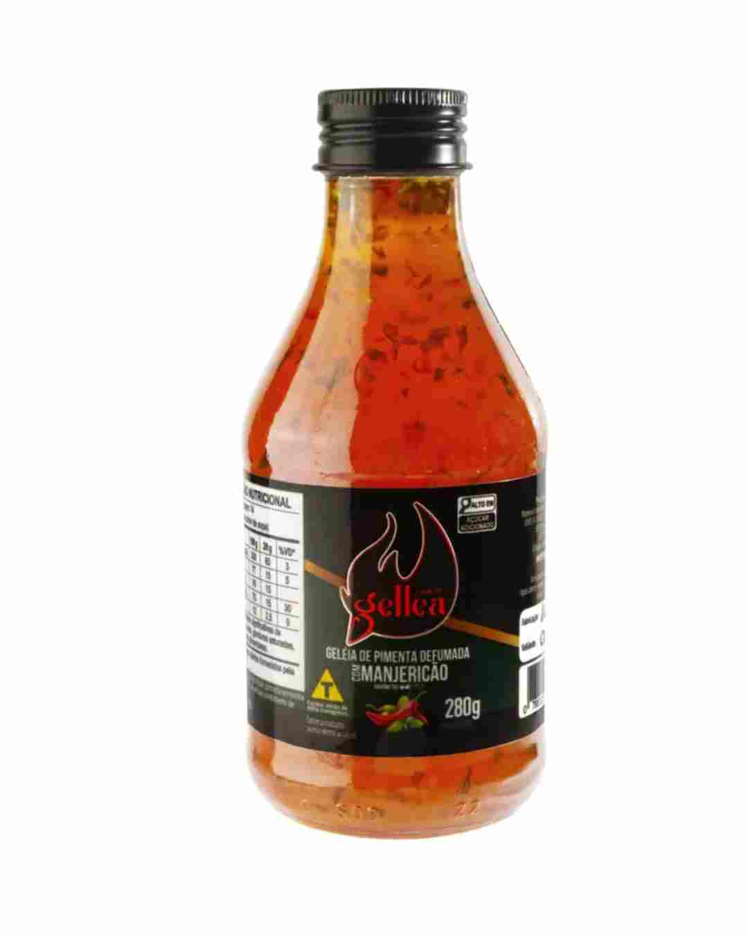 Geleia de Pimenta defumada c/gengibre Gellea  280g